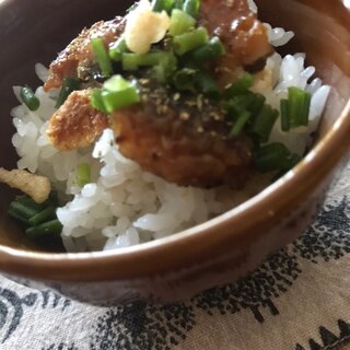 天かす蒲焼きごはん